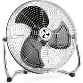 CasaFan Ventilateur de sol Speed 40-G CH 110 W (Ø x H) 44 cm x 48 cm Chrome (brillant)
