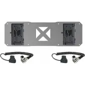 Shape 2 V-Mount and 2 Cables for Atomos Sumo Battery Plate
