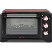 Girmi FE20 Four électrique à chaleur tournante 20 L 1380 W noir rouge
