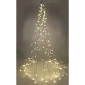 Aa FHS LED éclairage d'arbre 15 brins rideau d'arbre 480 ww LEDs brin longueur 3,2m