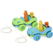 Green Toys Véhicule à pousser Buggy des dunes - vert