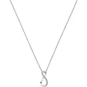 Jette Kette INFINITY, (Argent 925 rhodié, 45 cm)