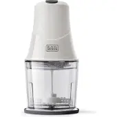 Black & Decker BXCH260E hachoir électrique 0,5 L 260 W Transparent, Blanc
