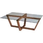 Skye Decor , Amalfi - Walnut, Tables basses, noyer, bois, 105 x 35 x 65 cm