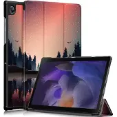 Cover-Discount Galaxy Tab A7 Lite - Étui Smart Tri-fold Forêt (Samsung Galaxy Tab A7 Lite), Étui pour tablette, Marron