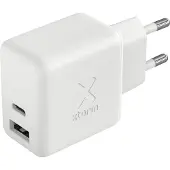 Xtorm Adaptateur secteur USB-C + USB 30 W avec technologie GaN, Volt II – Blanc