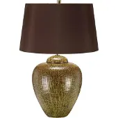 Elstead Lighting Oakleigh Park Lampe de table E27 Vert, marron Marron (E27)