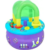 Bestway 52573 Inflatable Learning Table Multicolore 76 x 76 x 88 cm