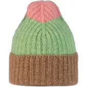 Buff Unisexe, Bonnet, Bonnet tricoté Nilah, Marron, Multicolore, (Taille unique)
