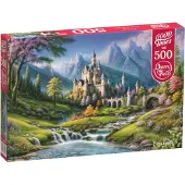 CherryPazzi CHERRY PAZZI Puzzle Mä château de conte de fées 500 pièces