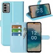 Screen Guard Professional Housse cuir Nokia G22 Leather Guard (Nokia G22), Coque pour téléphone portable, Bleu