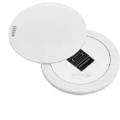 Evoline One USB-Charger A/C avec couvercle, blanc