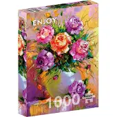 Enjoy Puzzle 1000 pièces Enjoy – Bouquet de Roses