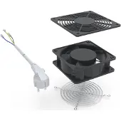 Enoc System Ventilateur 50593FT 01 (120 mm, 1x), Ventilateur PC, Noir