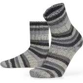 Normani Chaussettes gris / noir