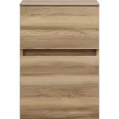 Burgbad Lin20 Armoire basse, 2 tiroirs, 400x357x580mm, USIU040F5357