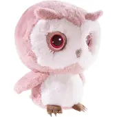 Heunec YOUNG & TRENDY Peluche Hibou Fraise 27 cm