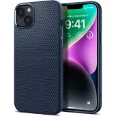 Spigen Coque Liquid Air Armor con ue pour iPhone 14 (2022) - Bleu marine
