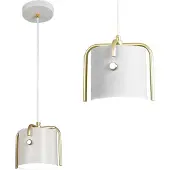 Toolight Lampe APP935-1CP Elegant White