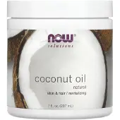Now , Solutions, Huile de Coco Naturelle, 7 fl oz (207 ml)