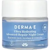 DERMA E , Crème de Nuit Réparatrice Avancée Ultra-Hydratante, 2 oz (56 g)