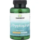 Swanson Health , L-Tryptophane, 500 mg, 90 Capsules Végétales