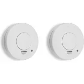 Smartwares Détecteur de fumée RM250/2 - Batterie incluse - Bouton de test - 85 dB