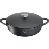 Tefal Trattoria Poêle Paysanne avec Couvercle 28 cm