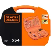 Black & Decker Jeu de boulons de batterie 54 pcs