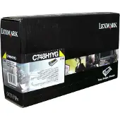 Lexmark C748H1YG - Jaune - Toner - Grande capacité