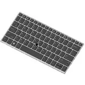 HP DualPoint - Clavier de rechange pour ordinateur portable - rétroéclairé - français - pour EliteBook 830 G5, 830 G6 (L13697-051)
