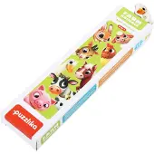 Cubika Animaux : puzzle éducatif 8 animaux : 16 pièces