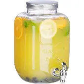 Relaxdays Getränkespender, Distributeur de boissons, Transparent