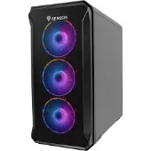 Genesis Irid 503 Argb Pc Tower Case Noir
