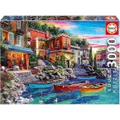 Educa 19052 Côme Coucher de soleil 3000 pièces Puzzle