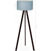 Opviq , AYD-2811, lampadaires, bleu, PVC, 21 x 38 x 140 cm
