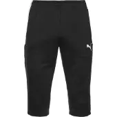 Puma Pantalon de sport noir / blanc