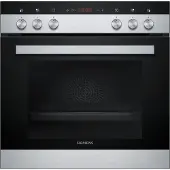 Siemens Four encastrable , 60 x 60 cm, capacité de 66 l, 5 modes de cuisson, acier inoxydable, classe énergétique A, 1 pièce.
