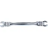 Ks Tools Clé polygonale ouverte, avec double articulation, 8x9 mm