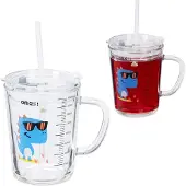 Relaxdays 2x verres pour enfants