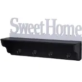 MCW Portemanteau mural -D41 Sweet Home 4 crochets