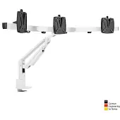 Novus Clu Plus X3 avec fixation sur table (Tables, 27"), Support de moniteur, Blanc