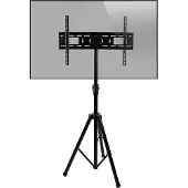 MonLines MBS003B Support d'écran pour salon 37-70 pouces, noir (35 kg, 37" - 70"), Pied TV, Noir