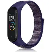 Cover-Discount Xiaomi Mi Band 7 - Bracelet de remplacement en tissu nylon (Nylon), Sangles de montre, Bleu