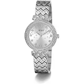 GUESS Montre à affichage analogique 'Enchantment' argent