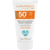 Alphanova Sun Bio, crème solaire, hypoallergénique, SPF 50, 50 g