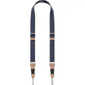 K&F Concept Largeur 32mmCourroie de cou Urban Wander 01 (Bleu) (Ceinture cervicale, Sangle d'épaule), Sangle pour appareil photo, Bleu, Gris