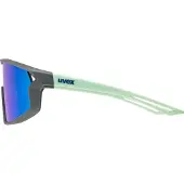 Uvex skyryse, lunettes de soleil, junior, gris/vert