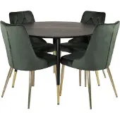 Ebuy24 Bobby chaise de salle à manger naturel.