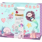 Susy Card SUSYCARD Sac de fête Mermaid Set petit 8 pièces (8 pcs)